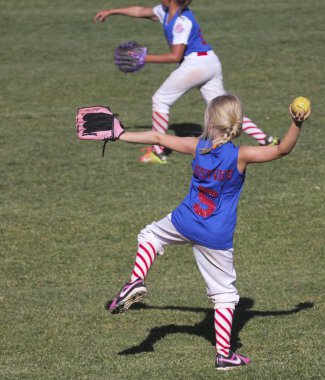 A Summerlin Little League Girls Softball Game