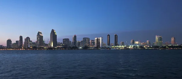 A View of San Diego Bay and Downtown — Stock Photo, Image