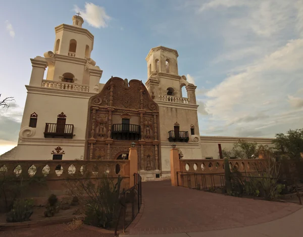 Una misión de San Xavier del Bac, Tucson —  Fotos de Stock