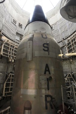 Bir Titan II ICBM onun Silo içinde