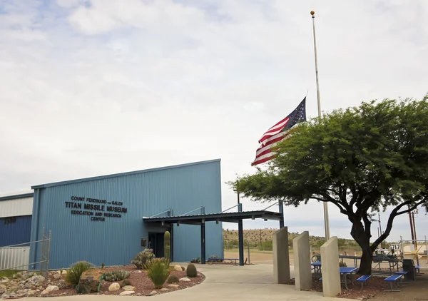 A Titan Missile Museum Entrance, Sahuarita, Arizona — Stock Photo, Image