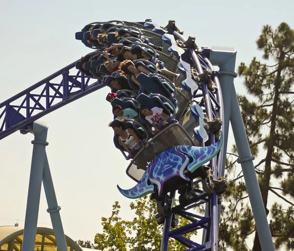 Une Manta Roller Coaster Ride, Seaworld, San Diego — Photo