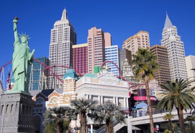 Bir New York New York otel ve Casino vurdu