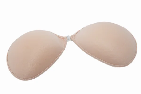 Beyaz bir arka plan üzerinde eski sutyen.