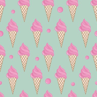 şeker Dikişsiz desen arka plan