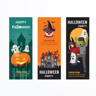 Cadılar günü partisi banner