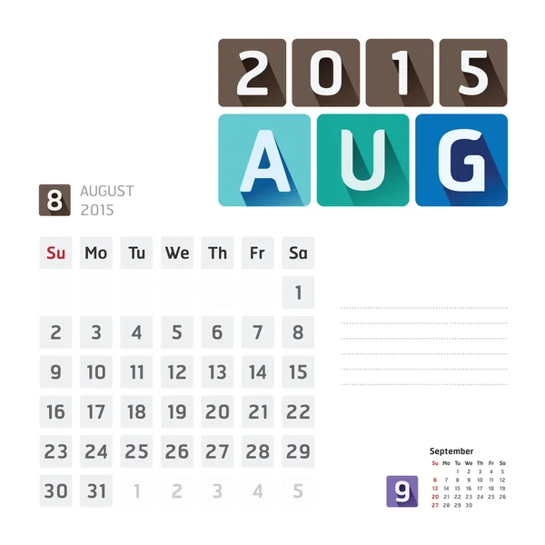 15 Calendar Stock Vector Image By C Pongsuwan