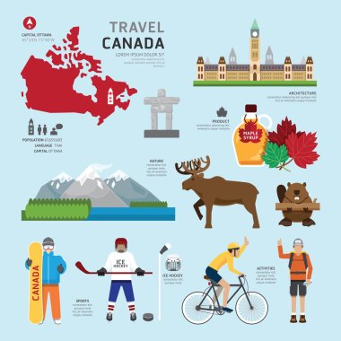 Canada Flat Icons