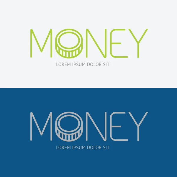 Pengar business koncept tecken ikonen — Stock vektor