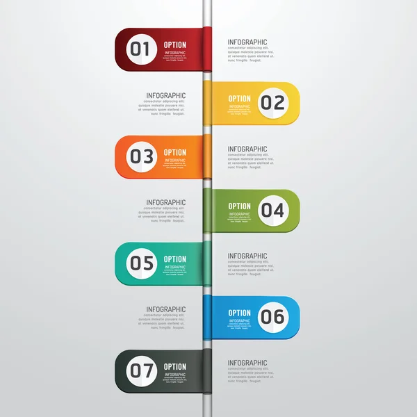 Moderne Infografische Sjabloon — Stockvector