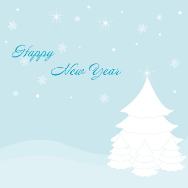 kış mavi lite arka plan