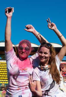 Festival of colors Holi Saratov 2015