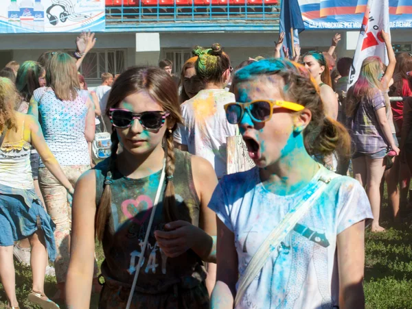 Festival of colors Holi Saratov 2015