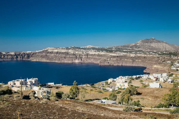 Akrotiri Villaggio Delle Cicladi Situato Sull Isola Principale Thira Thera — Foto Stock