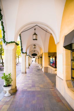 Berlin, Almanya 'nın eski şehrine giriş..