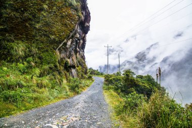  La Cumbre 'deki Dünya' nın En Tehlikeli Yolu Bolivya 'da 