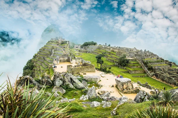 Machu Picchu Pueblo Peru January 2019 Panoramic View Ancient City — 图库照片