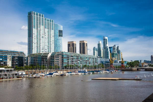 Buenos Aires Argentina Dez 2018 Distrito Puerto Madero Dia Sol — Fotografia de Stock