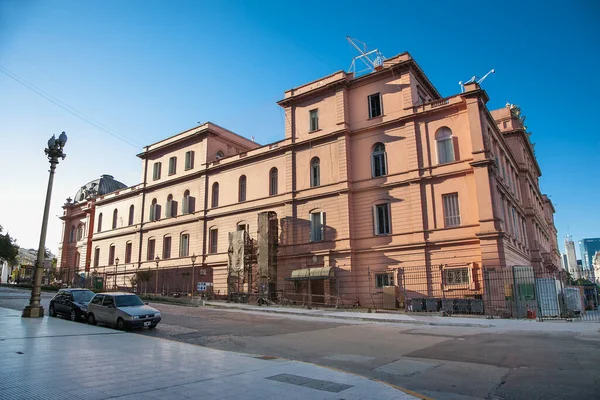 아르헨티나 부에노스아이레스 2018 대통령 하우스 로사다 대통령 집무실 분홍색의 궁전이다 — 스톡 사진