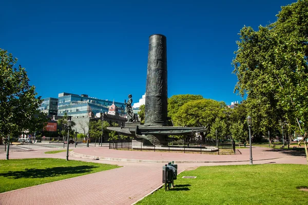 Buenos Aires Argentina Joulukuu 2018 Monumentti Vuodesta 1942 Argentiinan Uruguayn — kuvapankkivalokuva