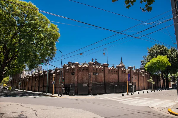 Buenos Aires Argentina Diciembre 2018 Evita Perón Retrato Edificio Del —  Fotos de Stock