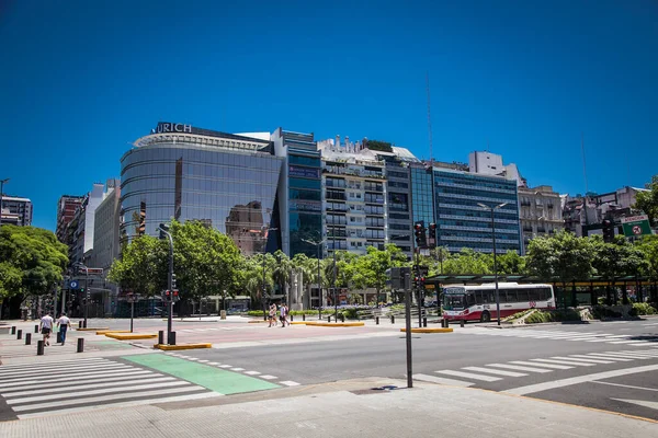 Buenos Aires Argentina Diciembre 2018 Evita Perón Retrato Edificio Del —  Fotos de Stock