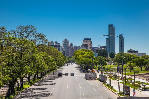 Buenos Aires Argentyna Grudnia 2018 Portret Evity Peron Budynku Ministerstwa — Zdjęcie stockowe