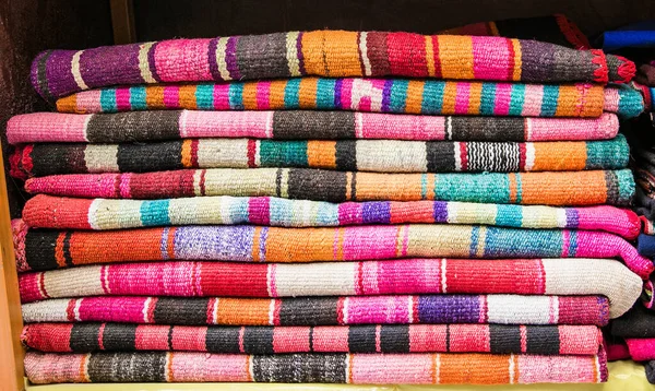 Artigianato Tradizionale Sul Mercato Nella Strada Principale Uyuni Bolivia — Foto Stock