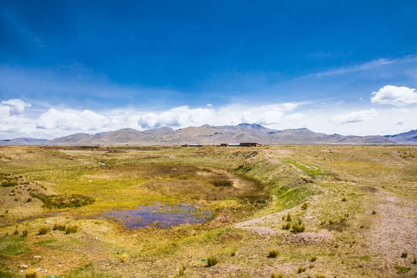 Beautiful Landscapes Road Puno Cosco Peru South America — Stock Photo, Image