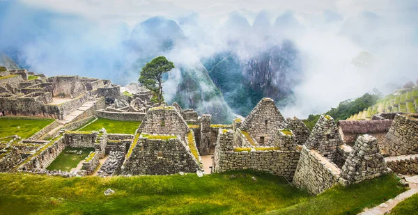 Cidade Antiga Machu Picchu Peru América Sul — Fotografia de Stock