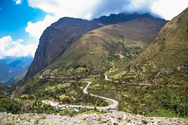 Bellezas Peruanas Camino Antigua Ciudad Machu Picchu Perú América Del —  Fotos de Stock