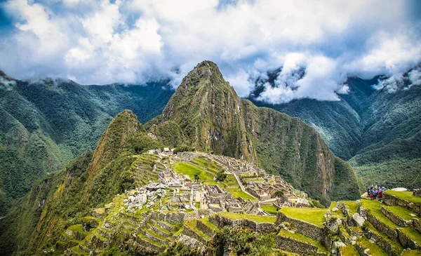 Antigua Ciudad Machu Picchu Perú América Del Sur —  Fotos de Stock