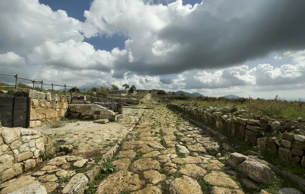 Antigua calzada romana — Foto de Stock