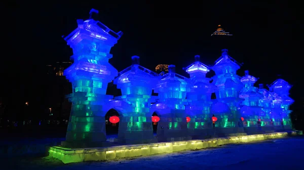 Harbin ice show — Zdjęcie stockowe