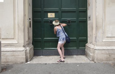 Villa Magistrale dei Cavalieri di Malta Roma Ital anahtar deliği