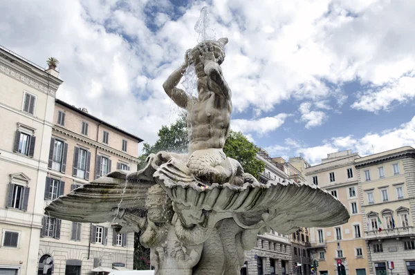 Fontana del Tritone Rome — Stockfoto