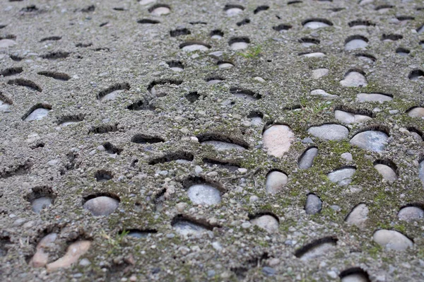 frozen ground below zero stones detail