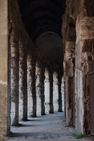 Gallery at the Teatro Marcello in Rome — Stock Photo, Image