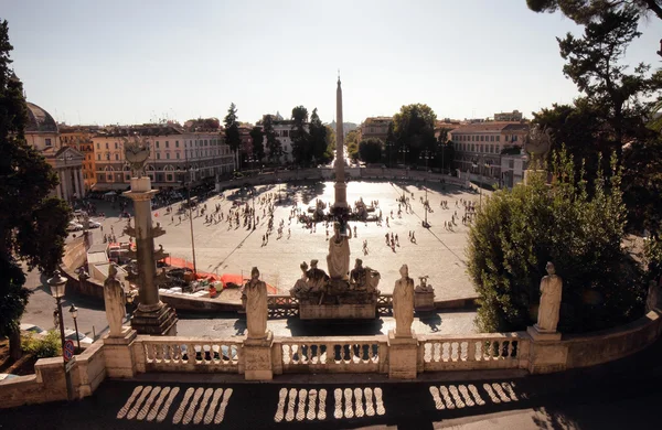 Piazza del Popolo — Stockfoto