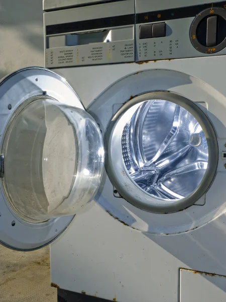 Washing machine drum interior — Stock Photo, Image