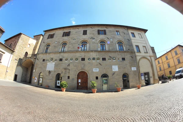 A Palazzo Pretorio Sansepolcro, Olaszország — Stock Fotó