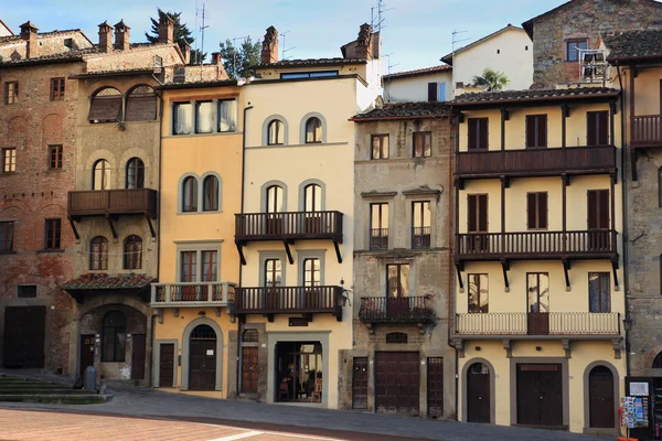 Arezzo evleri — Stok fotoğraf