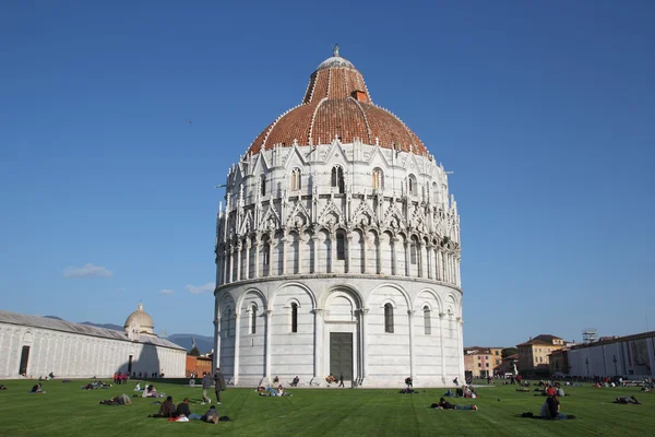 Miracles square i pisa, Italien — Stockfoto