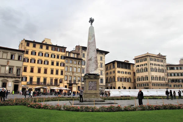 Die piazza von santa maria novella — Stockfoto