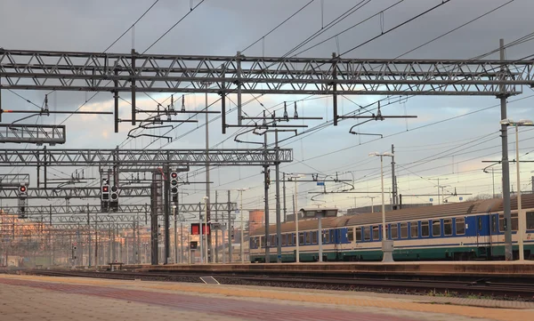 Tiburtina järnvägsstation i Rom — Stockfoto