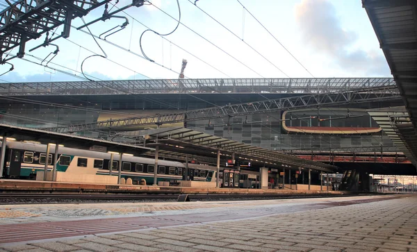 Тибуртина Железнодорожный вокзал в Риме — стоковое фото