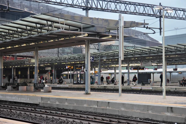 Тибуртина Железнодорожный вокзал в Риме — стоковое фото