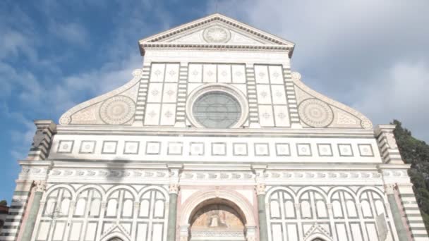 Façade de l'église Santa Maria Novella — Video