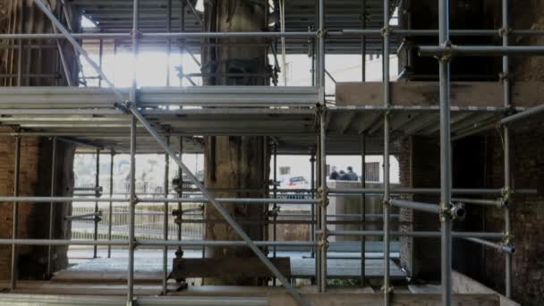 Travaux de réparation.Rome 