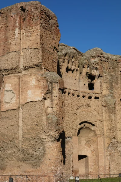 Antika ruiner. Caracalla bad i Rom — Stockfoto